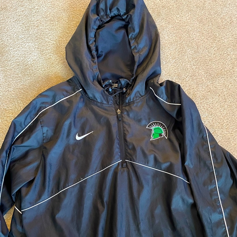 Nike mens Large Spartans windbreaker jacket